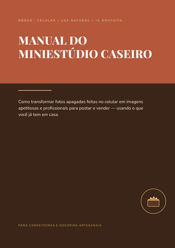 Capa do Bônus: Manual do Miniestúdio Caseiro
